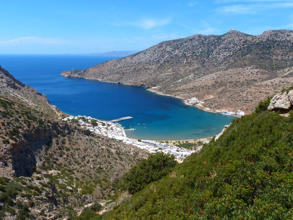 The Greek island of Sifnos is a fantastic destination.