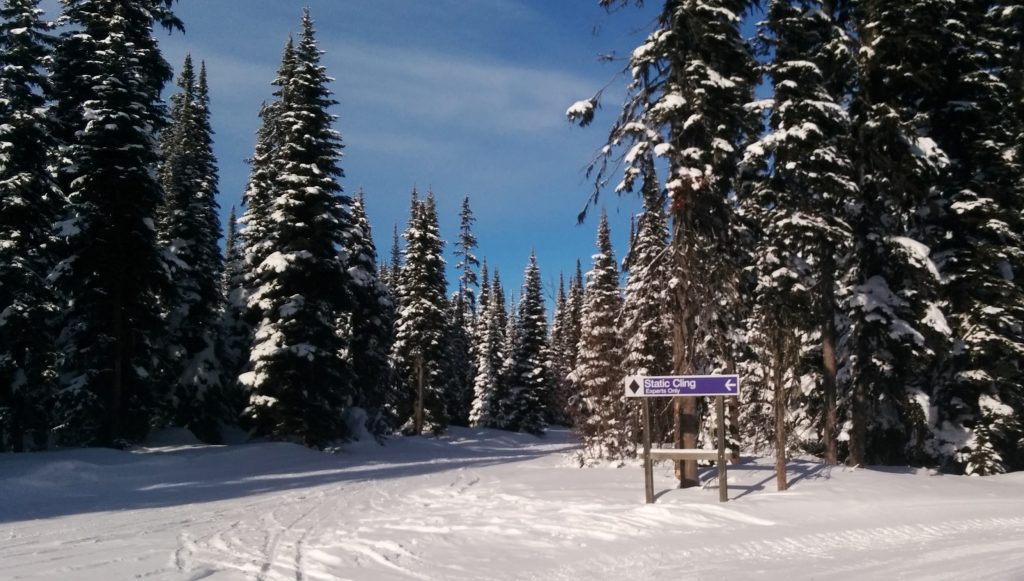 Sun Peaks access to Static Cling